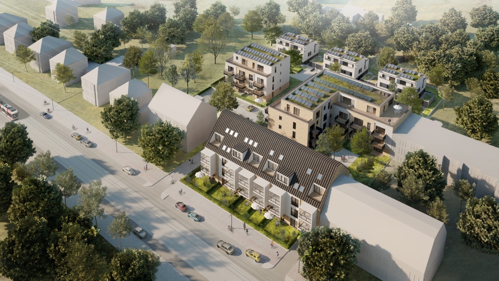 Von der bema Gruppe realisiert: An der Uerdinger Straße in Krefeld-Bockum liegt das Projekt „Zooblick“ direkt gegenüber dem städtischen Tierpark.